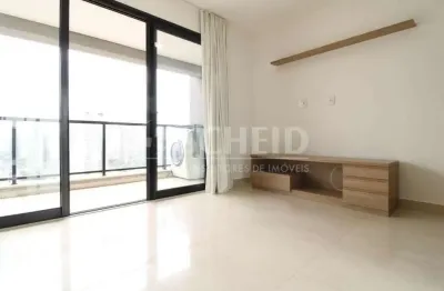 Studio semi mobiliado para locação no campo belo com 38m², 1 vaga