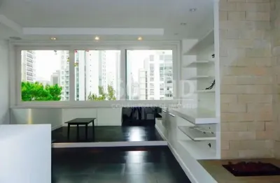 Apartamento para locação no itaim bibi com 90m², 2 dormitórios (1 suíte) e 1 vaga