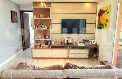 Apartamento à venda no condomínio stellato - chácara santo antônio. varanda com churrasqueira