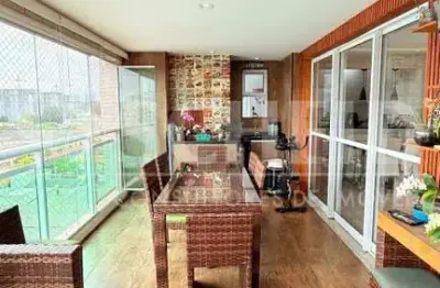 Apartamento à venda no condomínio stellato - chácara santo antônio. varanda com churrasqueira