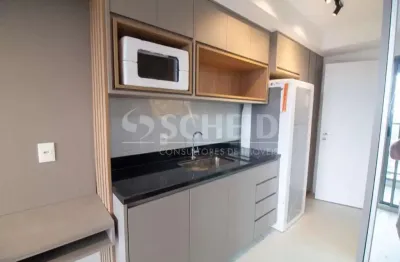 Studio mobiliado para locação no alto da boa vista  - 26m² - ar condicionado