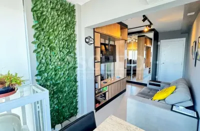 Apartamento para locação mobiliado, 42m²l, 1 quarto e 1 vaga na vila mascote.
