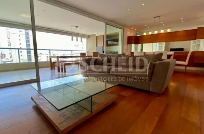 Apartamento mobiliado com 3 suítes, varanda gourmet, lazer completo, mobiliado,  campo belo