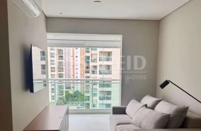 Apartamento mobiliado 2 quartos, 1 suíte. varanda, lazer completo,  sky campo belo