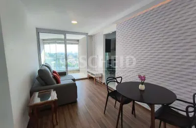 Apartamento para alugar,  1 dormitório, 1 vaga - 49m² - campo belo