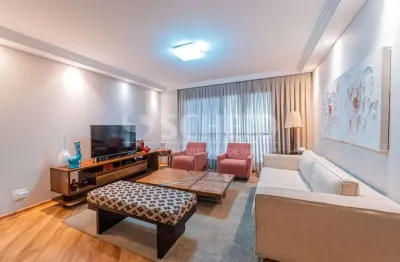 Apartamento no brooklin com 132m² 3 quartos (1 suíte) e 2 vagas