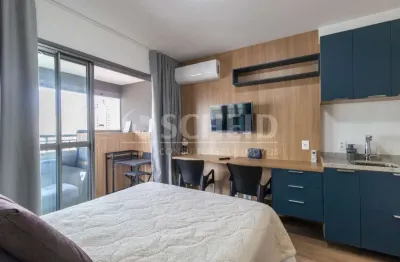 Apartamento tipo studio mobiliado à venda - 28m² - vila mariana / sp