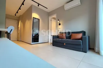 Apartamento de 45m à venda em moema mobiliado e moderno, todo decorado