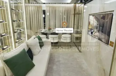 Apartamento de lançamento 45m², 1 quarto com varanda à venda no paraíso - bela vista