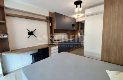 Studio de alto padrão para locação em moema - alta rentabilidade para short stay, 200m do metro