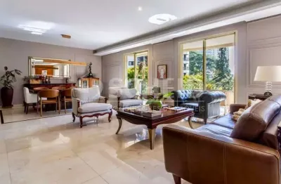 Apartamento com 4 suítes, mobiliado, elevador privativo,varanda gourmet, lazer completo, campo belo