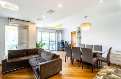 Apartamento de 115m² com varanda gourmet e vista livre no morumbi