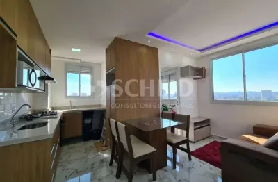 Apartamento para locação de 34,00m² útil, com 2 quartos no jardim prudência.