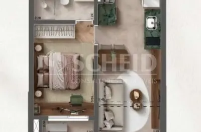 Apartamento com 1 quarto à venda na Rua Maracá, --, Jabaquara, São Paulo
