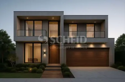 Casa em cond. fechado à venda em jd cordeiro com 4 suítes, 4 vagas de garagem e piscina