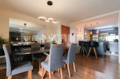 Apartamento á venda no brooklin com 125m², 3 quartos sendo 1 suíte, 3 vagas.