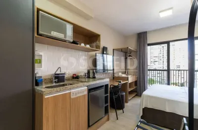 Studio  venda em jardim das acácias com 1 quarto, 23m² ar condicionado