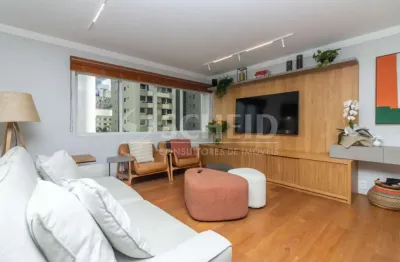 Apartamento  venda em moema com 2 quartos, sendo 2 suítes, 113m² 1 vaga lado passaros