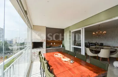 Apartamento tipo para venda em brooklin com 3 quartos, sendo 3 suítes, 178m² 3 vagas