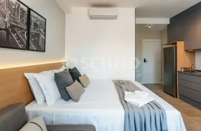 Flat à venda na Rua Dom Manuel, --, Brooklin, São Paulo