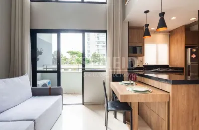 Duplex á venda em pinheiros com 48m², 1 quarto sendo 1 suíte, 1 vaga.