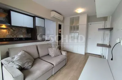 Apartamento para alugar 1 dormitório semi mobiliado com varanda fechada 50m² jardim aeroporto