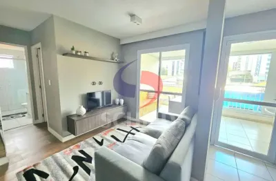 Apartamento mobiliado à venda na chácara santo antônio 59 m, 2 dormitórios, 1 suíte, 1 vaga