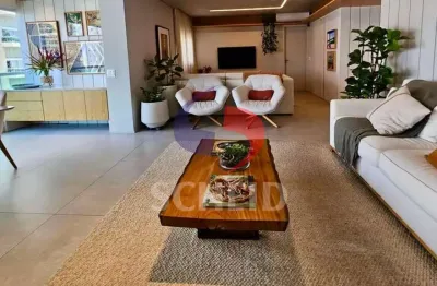 Apartamento com 3 suítes, varanda gourmet, churrasqueira, lazer completo, mobiliado, campo belo