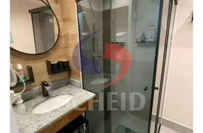 Apartamento studio à venda no brooklin com varanda, perto da estação do metrô borba gato