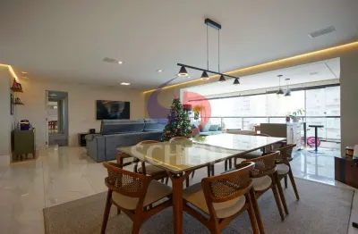 Apartamento tipo the gift para venda em granja julieta com 3 quartos, sendo 3 suítes, 167m²