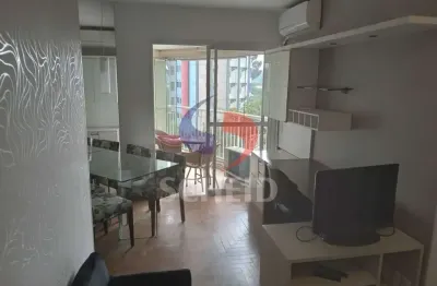 Apartamento para locação mobiliado de  73,00m² útil, com 2 quartos e 1 vaga na vila mariana