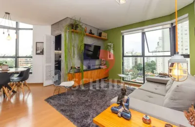 Cobertura duplex para locação em moema com 80m², 2 quartos, 2 vagas.