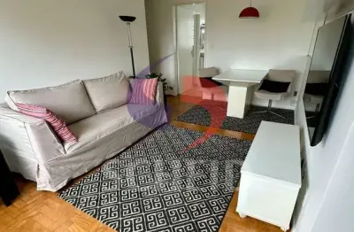 Apartamento mobiliado para locação - 80m² - 2 quartos - 1 vaga - vila olímpia