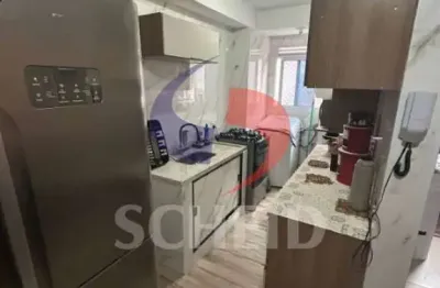 Apartamento 48m2 no Jd. São Luiz, 2 quartos, banheiro, sala, cozinha, lavanderia e 1 vaga de garagem