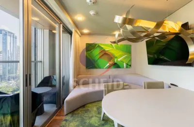 Apartamento mobiliado para locação na Vila Olímpia - Luxo e sofisticação 2 dormitórios