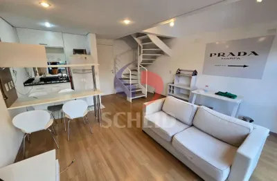 Apartamento para venda e locação em Itaim Bibi com 1 quarto, sendo 1 suíte , 45m² 1 vaga