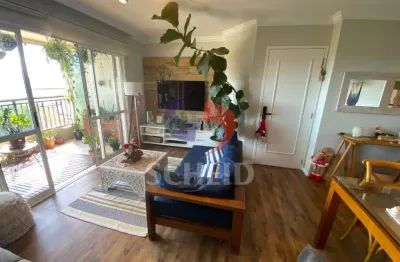 Apartamento em andar alto com vista aberta na Chácara Santo Antôni