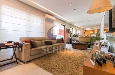 Apartamento para locação no Brooklin - Varanda com Churrasqueira, 147m², 3 suítes, 3 vagas