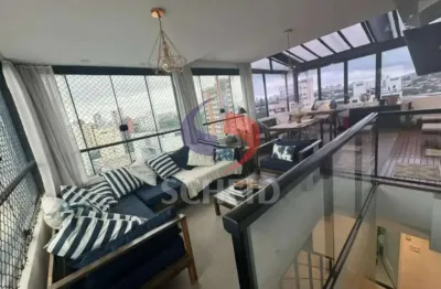 Cobertura duplex em moema com 140m² 3 quartos sendo 2 suítes e 1 vaga 'porteira fechada'