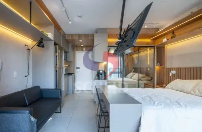 Studio Mobiliado em Santo Amaro, Pronto para Morar ou Investir!