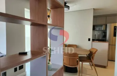 Apartamento 44m², Mobiliado - 2 dormitórios, 1 vaga de garagem, aceita pet, Jd. Marajoara
