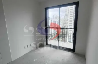 Apartamento no Campo Belo com 27m², 1 quarto e 1 banheiro, sem vaga, próximo ao Metrô Campo Belo.