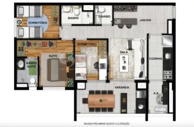 Apartamento com 3 quartos à venda na Avenida Roque Petroni Júnior, --, Brooklin, São Paulo