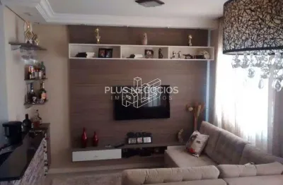 Apartamento à venda no recanto das amoras: 2 dormitórios, 1 vaga, sala 2 ambientes e localização pr