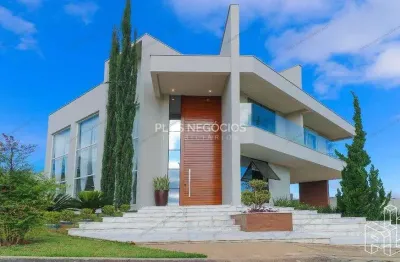Casa à venda no alphaville 3: 3 suítes, piscina, sala de cinema, área gourmet e 4 vagas, votorantim