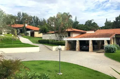 Luxuosa casa de condomínio com 6 dormitórios no condomínio chácara santa maria, votorantim