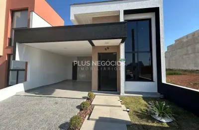 Casa à venda no condomínio villagio wanel: 140m², 3 dormitórios, suíte com closet, área gourmet, se