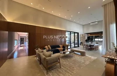 Casa térrea com 4 suítes e cinema à venda, jardim residencial saint patrick, sorocaba, sp