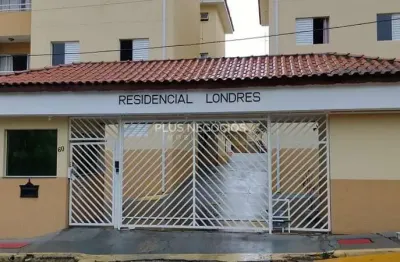Apartamento à venda no condomínio residencial londres, 2 quartos, suíte, 72m² + quintal de 13m² - s