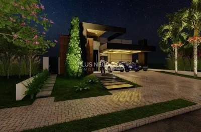 Excelente casa térrea com 3 suítes, piscina e escritório, alphaville nova esplanada 3, votorantim -